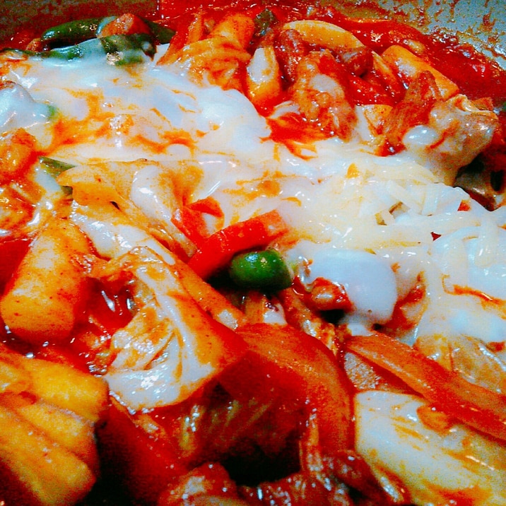 野菜たっぷり!チーズタッカルビ